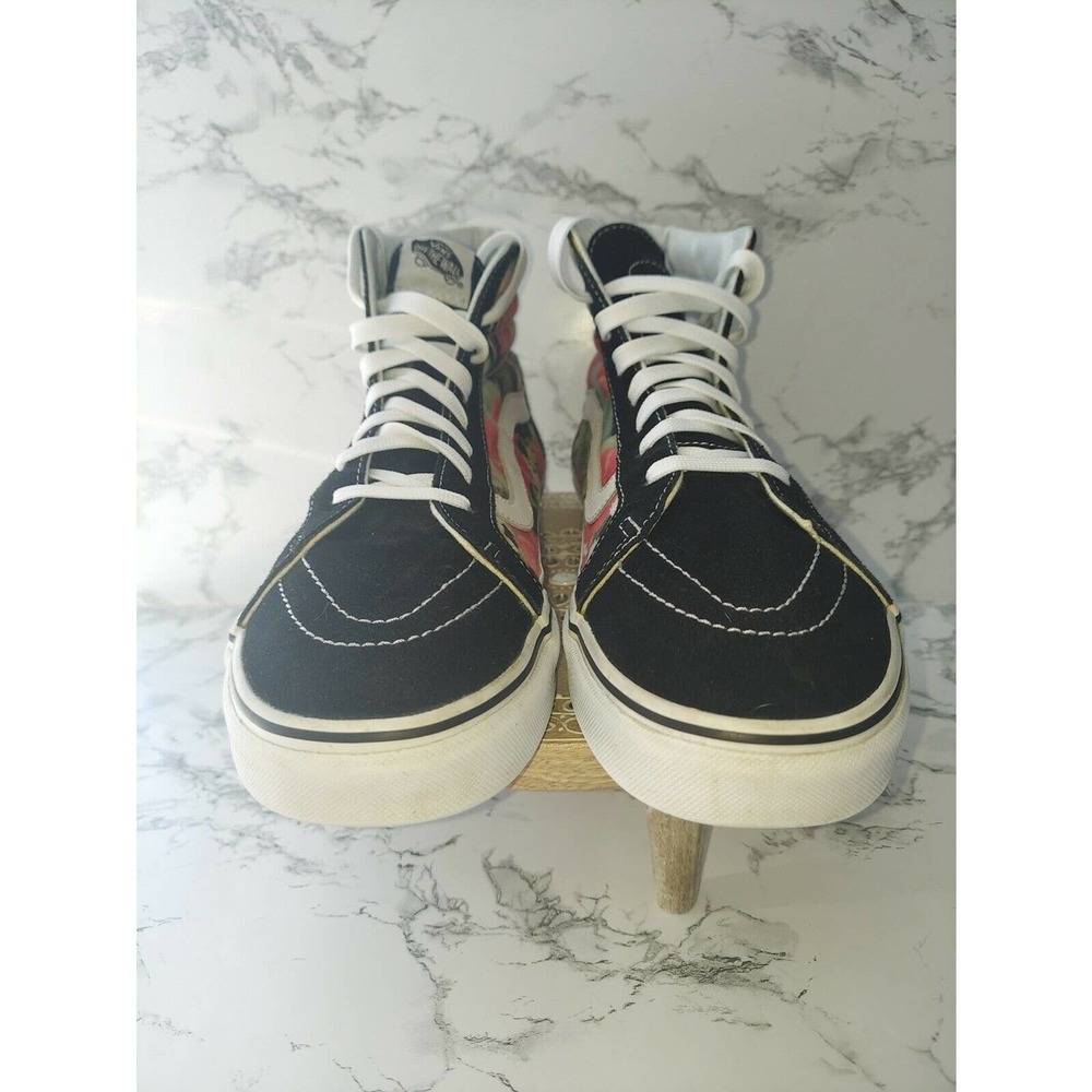 Vans Mens Sk8 Hi 721356 Canvas Lace Up Multicolor Skateboarding Shoes Size US 11 - Picture 3 of 11